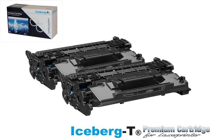 Iceberg-T Toner CF259X DuoPack 2 Stück à 10'000 Seiten, schwarz (BK)