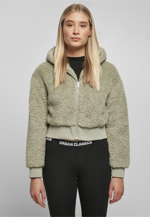 Produktbild Urban Classics Ladies Short Oversized Sherpa Jacket (L)