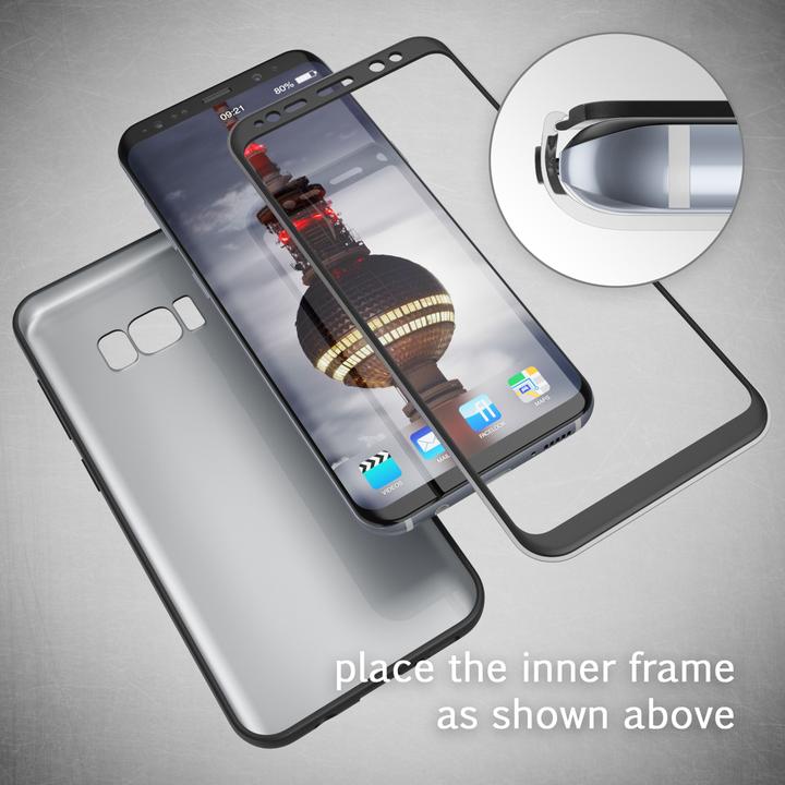 Produktbild Nalia Rundum Handyhülle (Samsung Galaxy S8+)