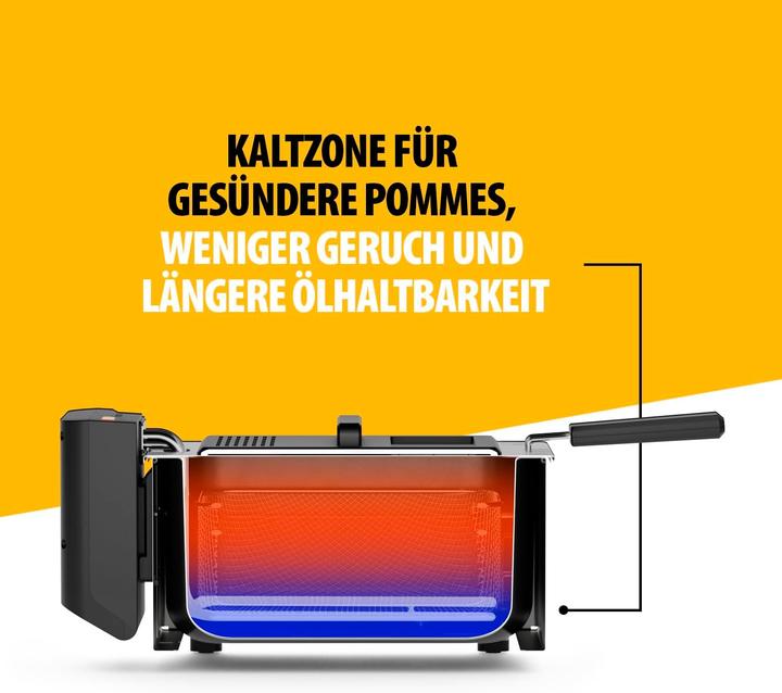 Actual product image Tristar Fritteuse mit Sichtfenster und Cool Zone Technologie