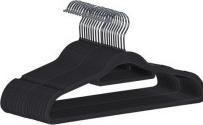 Produktbild Ruhhy Wieszak na ubrania 20 szt. czarny (22536) (20x)