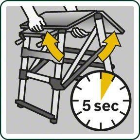 Actual product image Bosch Home & Garden Work Table PWB 600 (68 cm, 68 cm)