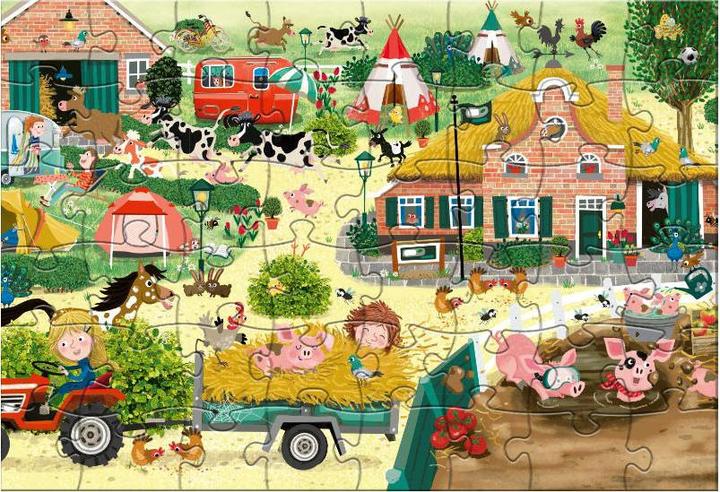 Produktbild Puzzle Cas & Cato Farm, 48 Teile. (48 Teile)