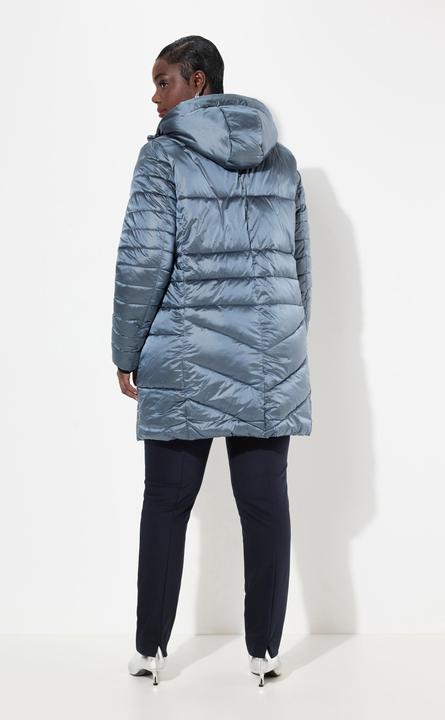 Produktbild Ulla Popken HYPRAR Long-Steppmantel, wasserabweisend, Windfang (46, 48)
