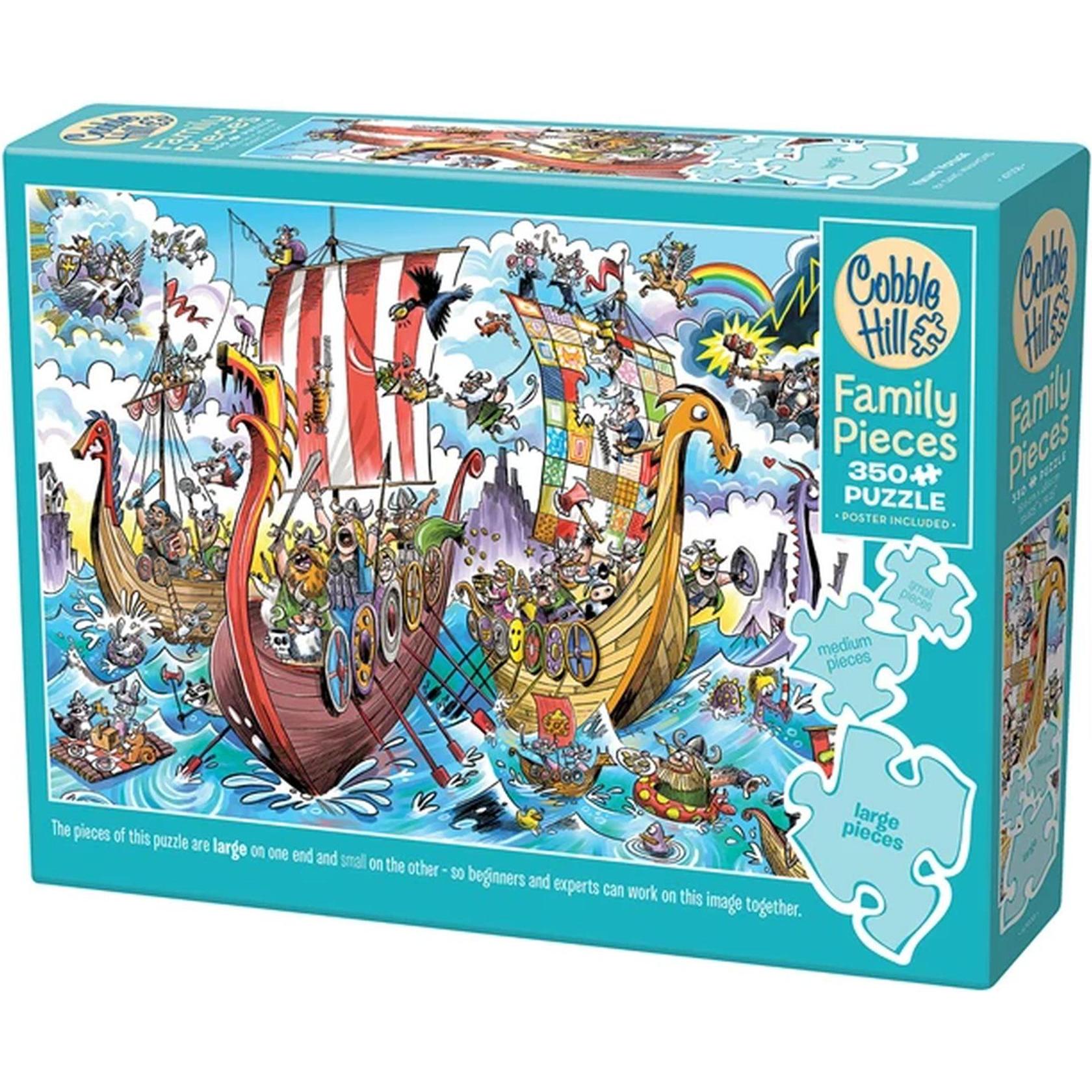 Cobble Hill Vichinghi Pazzi 350 Pezzi (350 Pezzi)