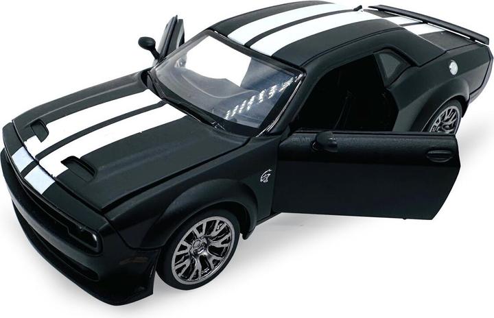 Actual product image Schwarz Kitchen Dodge Challenger SRT Jailbreak Diecast 1:36 schwarz 2in1