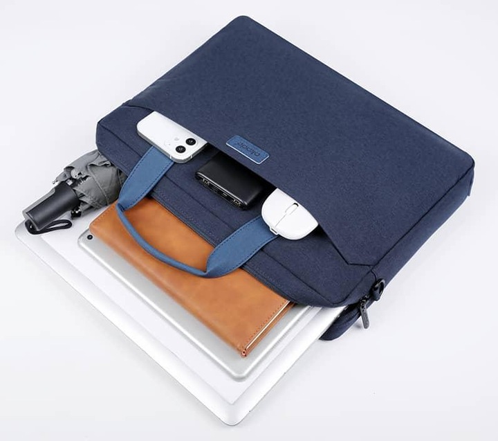 Actual product image Okade MacBook / laptop bag, 15.6 inch, T64, blue (15.60")