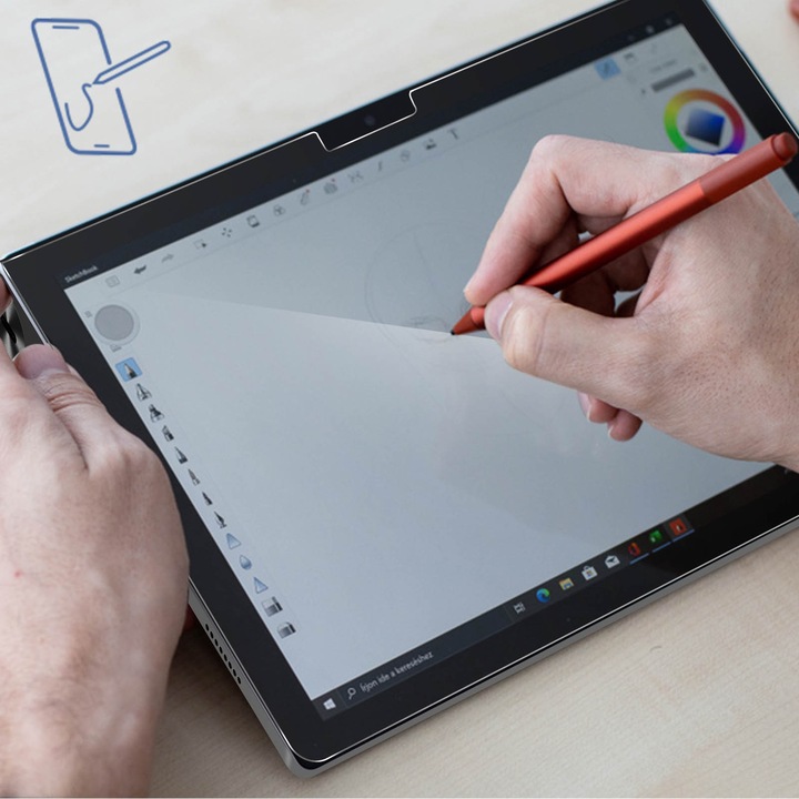 Actual product image 3MK Paper Feeling protective film (2 Piece, Yoga Tab 13)