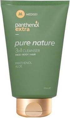 Medisei Panthenol Extra Pure Nature 3 In 1 Cleanser 200ml (Reinigungstücher Gesicht, 200 ml)