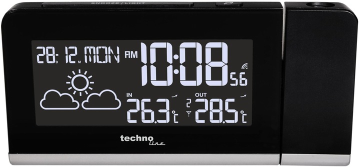 Actual product image Technoline Projection alarm clock