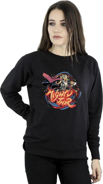 Image du produit - Sweat THOR LOVE AND THUNDER MIGHTY THOR SWIRL - Femme (XL)