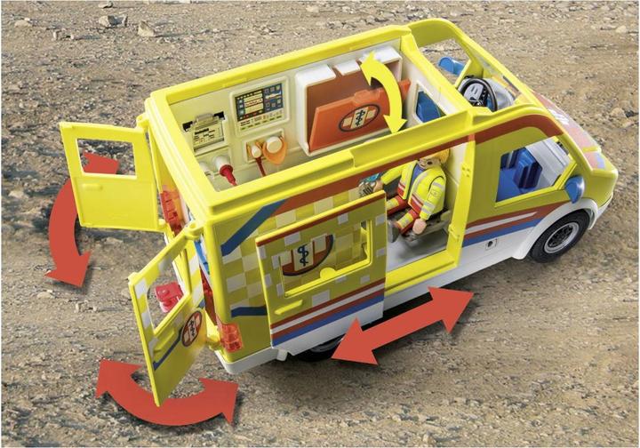 Produktbild Playmobil Rettungswagen mit Licht und Sound (71202, Playmobil City Life)