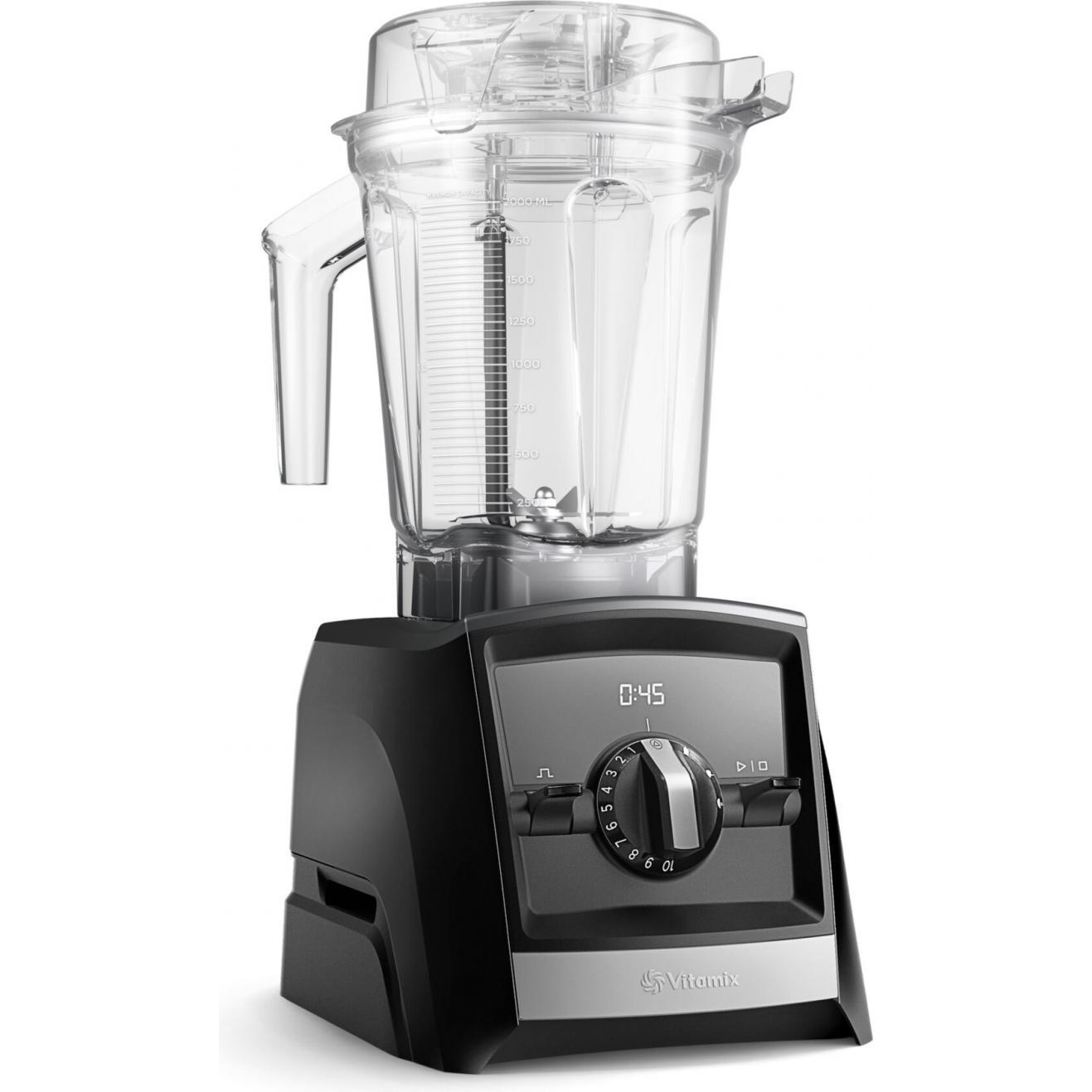 Vitamix Ascent A2500i Hochleistungsmixer, Standmixer, Schwarz