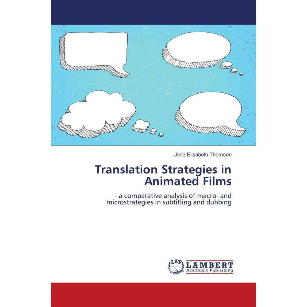 Translation Strategies in Animated Films, Ratgeber von Jane Elisabeth Thomsen