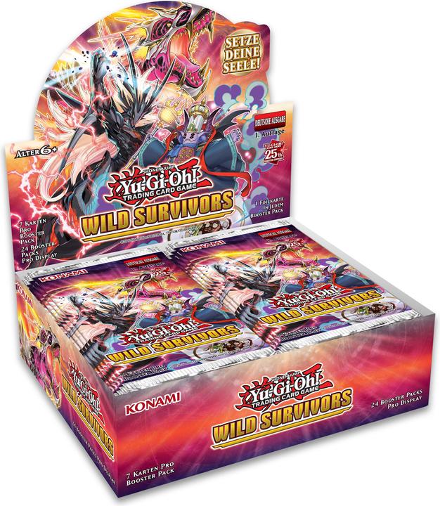 Actual product image Yu-Gi-Oh ! TCG Wild Survivors présentoir boosters (24) *ALLEMAND* (German, Booster display)