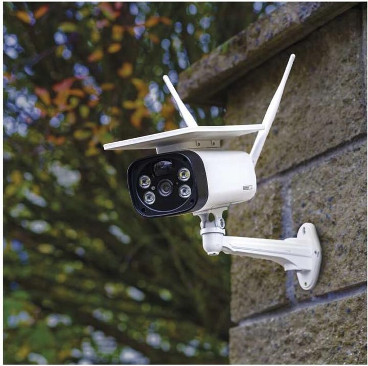 Produktbild Emos GoSmart Outdoor IP Kamera mit WiFi und Solarpanel IP-600 EYE, batteriebetrieben (1920 x 1080 Pixels)