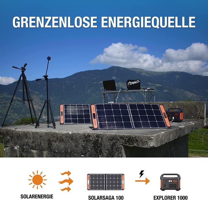 Produktbild Jackery Solargenerator 1000 (1002 Wh, 10 kg)