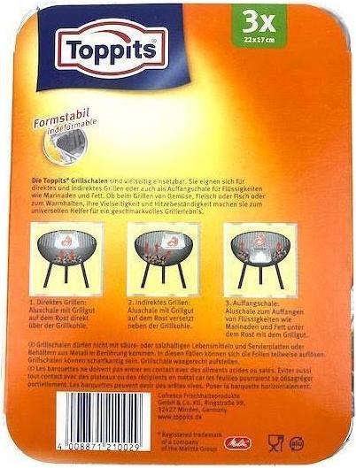 Produktbild Toppits Grillschale