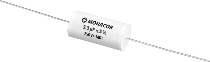 Image du produit Monacor Condensateur à film pour haut-parleur, 250V, 3.3uF