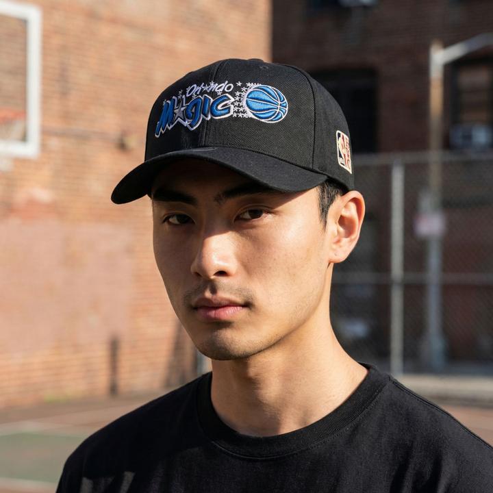 Produktbild Mitchell & Ness Snapback Stretch Cap Hwc Orlando Magic (One Size)