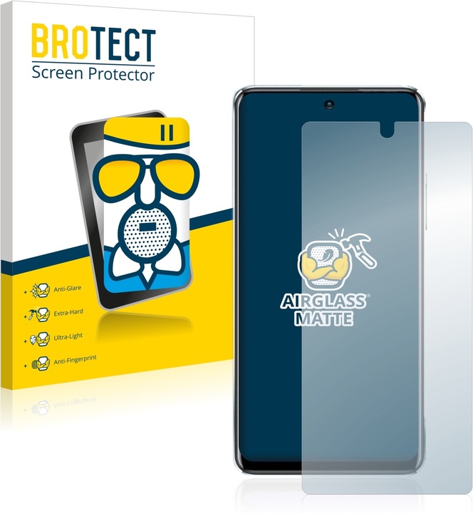 Produktbild BROTECT AirGlass Panzerglasfolie Matt (1 Stück, Infinix Note 11 Pro)