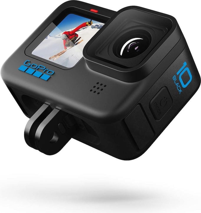 Immagine prodotto GoPro HERO10 Black (inclusa scheda MicroSDXC da 128 GB) (60p, Bluetooth, WiFi)