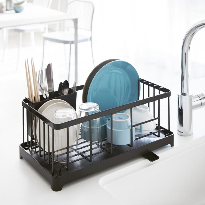 Actual product image Yamazaki TOWER draining rack