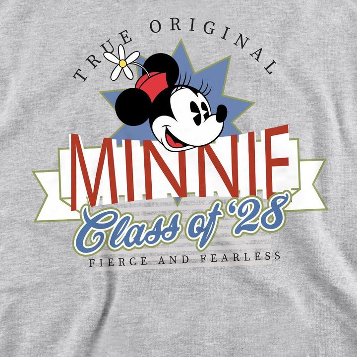 Actual product image Disney Unisex Adult Class Of 28 Minnine Mouse Sweatshirt (XL)
