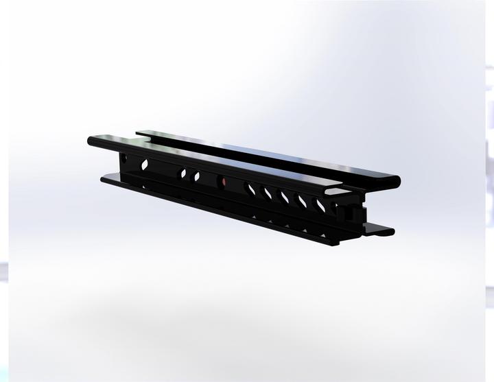 Actual product image HPE E Aruba AP-MNT-A, mount bracket kit, individual, type A, suspended ceiling rail, flat 9/16, Campus