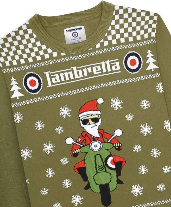 Produktbild Lambretta AW25 Pullover weihnachtliches Design (M)