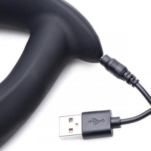 Produktbild Doc Johnson 5X E-Stim Pro Silicone Vibrating Prostate Massager + Remote