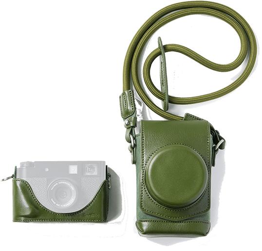 Produktbild SmallRig Leather Case Kit für X half Grün