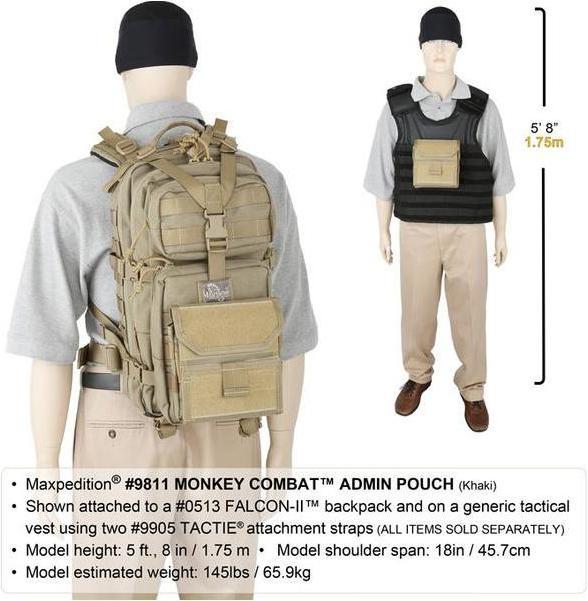 Image du produit Maxpedition Monkey Combat Admin Vesten- Sac banane