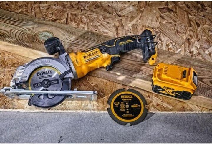 Actual product image DeWalt 54 Volt FLEXVOLT cordless cutoff sander (230 mm) basic version (Eccentric grinder, 750 W)
