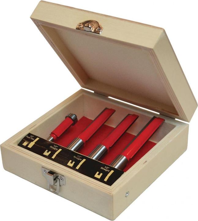 Produktbild Faithfull Router Bit Set Arbeitsplatte Jig 4 Teile
