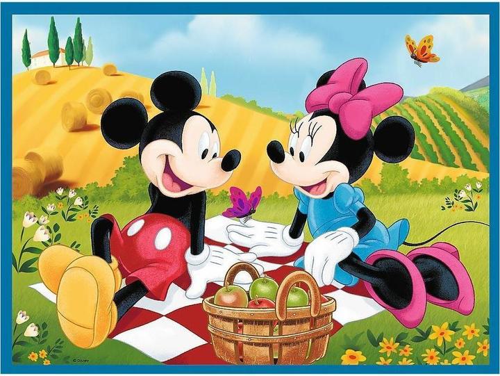 Actual product image Trefl 2 in 1 Puzzles + Memos - Mickey Mouse (78 pieces)