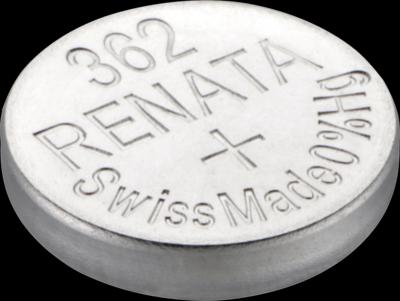 Actual product image Renata 362 / SR721SW - 10 button cells (10 pcs., SR58, 23 mAh)
