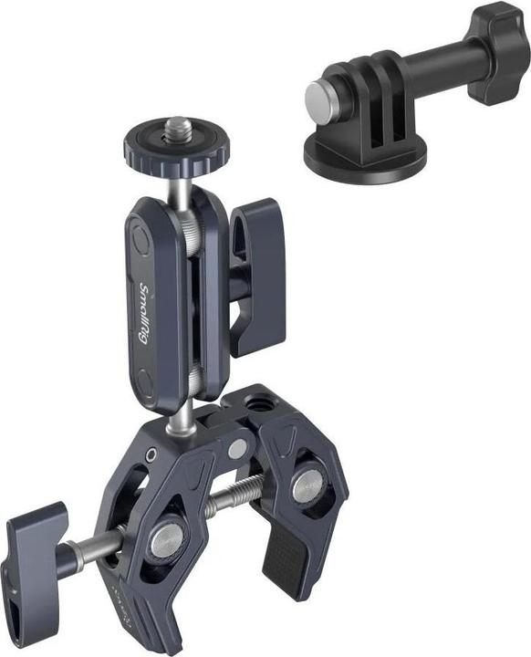 Immagine prodotto SmallRig Morsetto a forma di granchio con braccio magico a testa sferica 3757 (Morsetto per stativo)