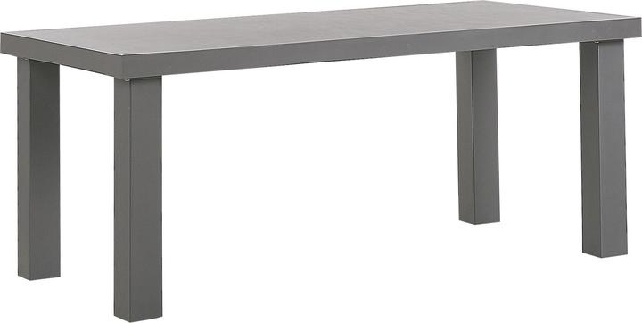 Produktbild Beliani Gartenmöbel Set Beton grau Tisch mit 2 Bänken TARANTO (180 cm)