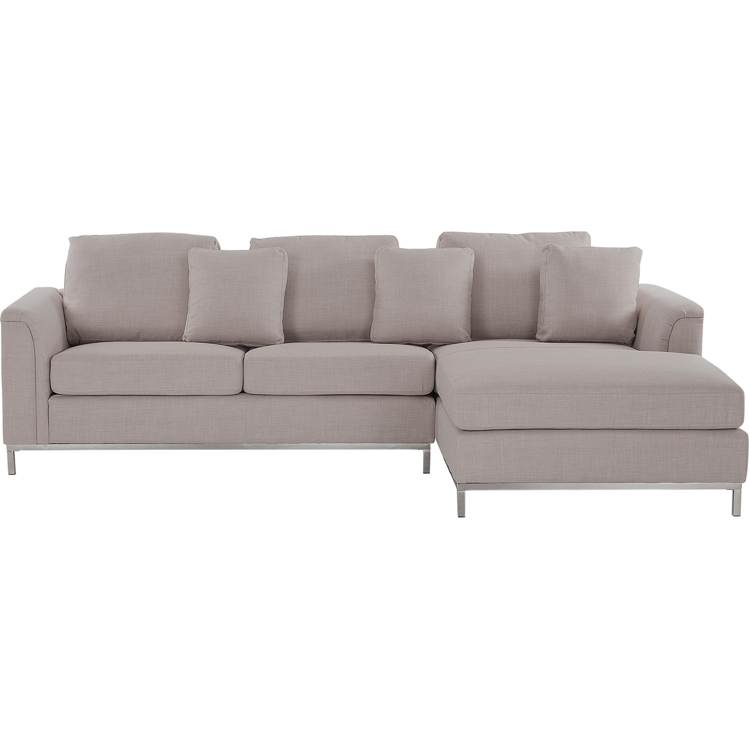 Beliani, Sofa, Oslo (Ecksofa)