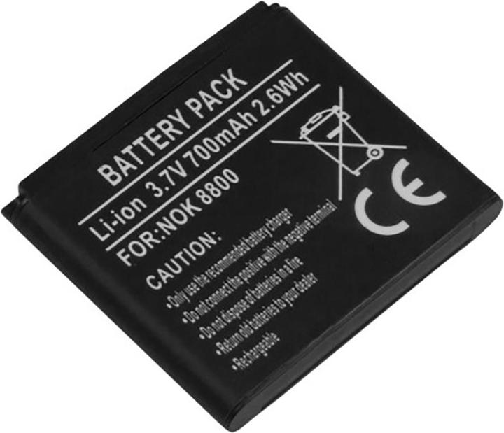 Produktbild Avizar Li-Ion Akku BL-5X 3.7V 700mAh Nokia 8800