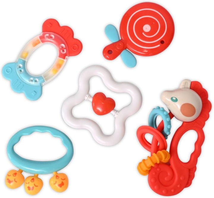 Actual product image Lorelli Baby rattle set 5 pieces