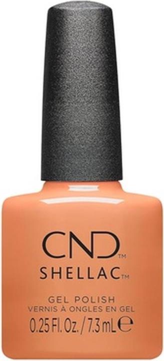 Actual product image CND Shellac Daydreaming #465 (Orange, Top coat)