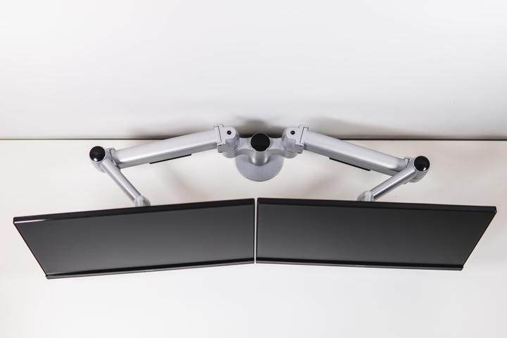 Actual product image Bakker Elkhuizen Space-arm, Dual Clamp VESA 75/100 (Table, 24", 7.50 kg)