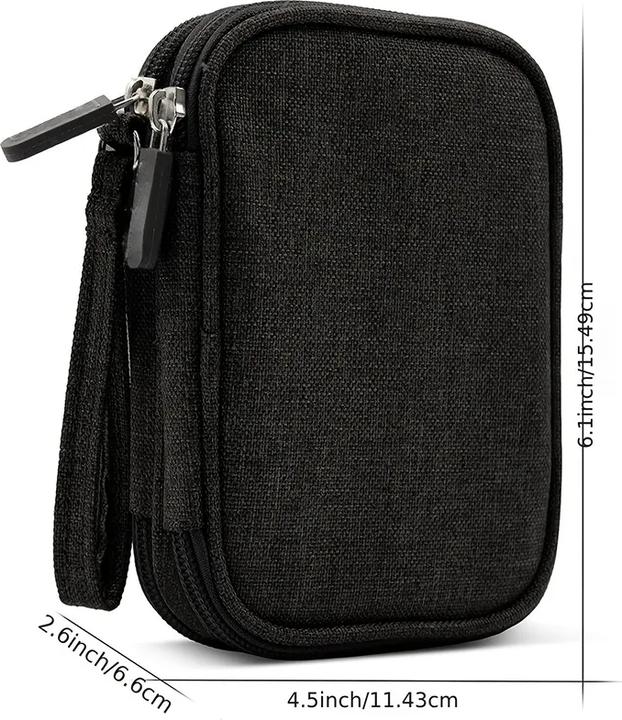 Produktbild Only-Bags.Store Festplattenaufbewahrungstasche Tasche Portable Festplattentasche Multifunktionale