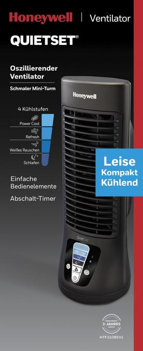 Produktbild Honeywell Turmventilator QuietSet Slim Mini (46 dB)