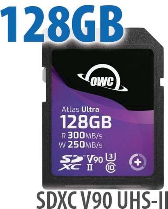 Actual product image OWC Atlas Ultra (128 GB, SDXC, UHS-II)