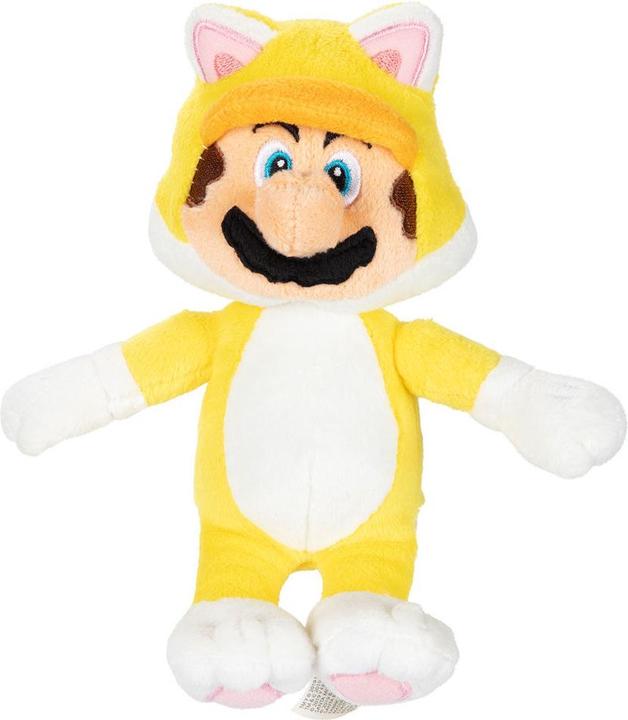 Jakks Pacific Nintendo Mario Bros U Plüsch - Cat Mario, 20 cm (20 cm)