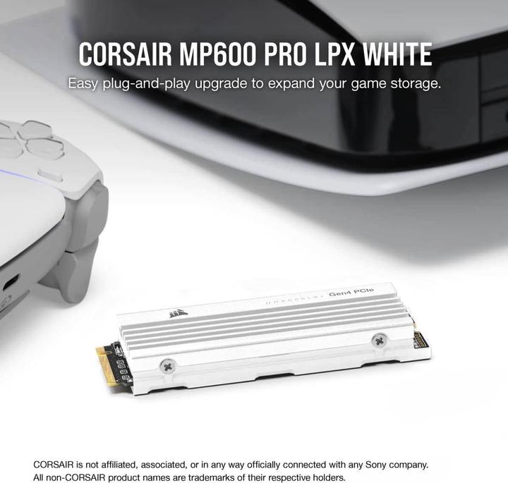 Produktbild Corsair MP600 PRO LPX (2000 GB, M.2 2280)