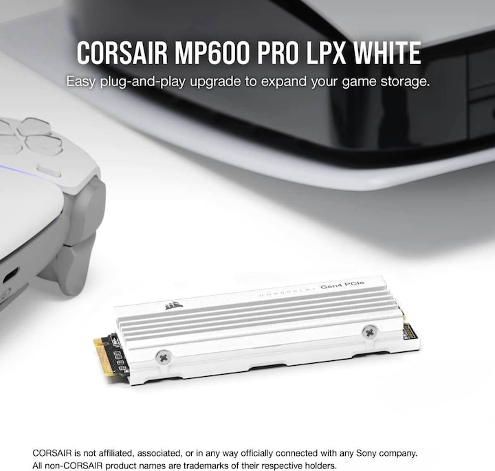 Actual product image Corsair MP600 PRO LPX (2000 GB, M.2 2280)